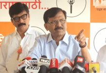 निवडणूक आयोगाचे प्रमुख वाघमारे आहेत; त्यांनी नावाला जागावे आणि भाजपच्या लांडग्यांना आवरावं! – संजय राऊत