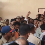 वेळेनंतर एबी फॉर्म देण्यावरून सोलापुरात तणाव