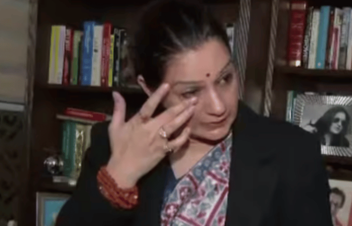 Ajit Pawar Death Priyanka Chaturvedi Breaks Down Over Baramati Plane Crash