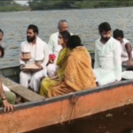 बारामतीत अजित पवार यांच्या अस्थींचं विसर्जन, पवार कुटुंबियांसाठी भावनिक क्षण