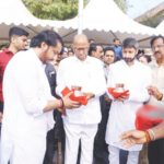 कऱ्हा-निरा संगमावर अजितदादांच्या अस्थींचे विसर्जन