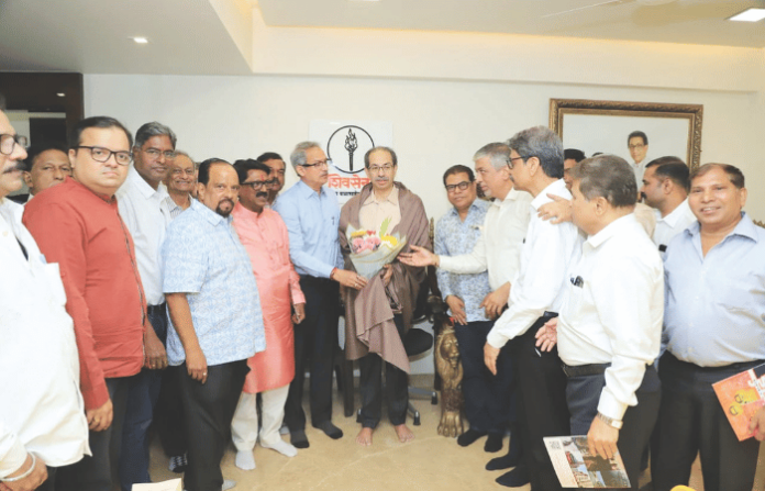 akhil maharashtra logistics association meets uddhav thackeray for skill development scheme akhil maharashtra logistics association meets uddhav thackeray for skill development scheme