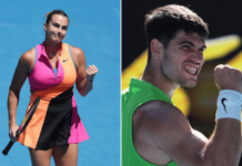 ऑस्ट्रेलियन ओपन टेनिस स्पर्धा – सबालेंका, अल्काराजची उपांत्यपूर्व फेरीत धडक