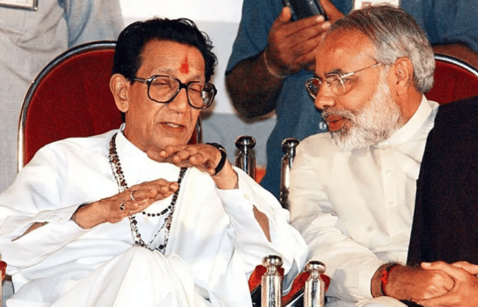 balasaheb thackeray and narendra modi