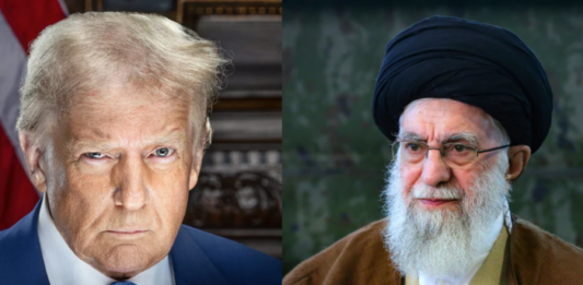 donald trump and Khamenei