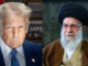 donald trump and Khamenei