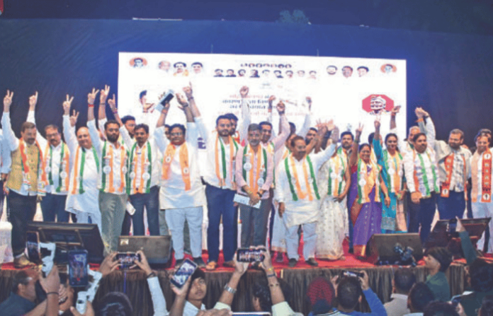 mva nishchayanama 2026 ahilyanagar municipal election news