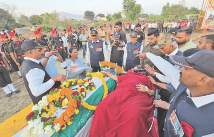 pramod parshuram jadhav indian army soldier accident satara