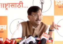 फडणवीसांना हवे तेच गणेश नाईक बोलत आहेत! भ्रष्टाचाऱ्यांचा टांगा पलटी करायला हायकमांडची गरज लागत नाही!! – संजय राऊत