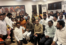 चंद्रपुरातील शिवसेनेच्या नवनिर्वाचित नगरसेवकांनी घेतली पक्षप्रमुख उद्धव ठाकरे यांची भेट