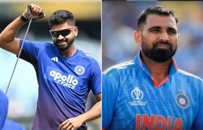 shreyas iyer mohammed shami