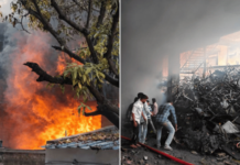 तेलंगणामध्ये अग्नितांडव! फर्निचरच्या गोदामाला भीषण आग, 5 जणांचा होरपळून मृत्यू