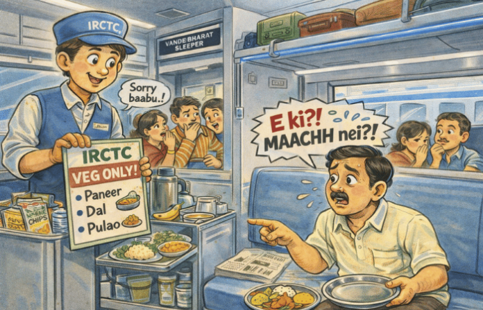 vande bharat veg food