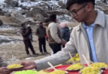 viral content creator earns rs 21,000 in one day selling maggi in mountains