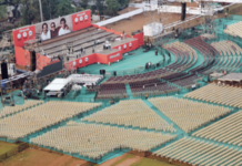 Photo – ठाकरे येताहेत… संयुक्त सभेसाठी शिवतीर्थ झाले सज्ज…