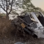 कर्तव्यावर असताना काळाचा घाला; भरधाव ट्रेलरने बोलेरोला उडवले, 5 पोलिसांचा मृत्यू, तीन गंभीर जखमी