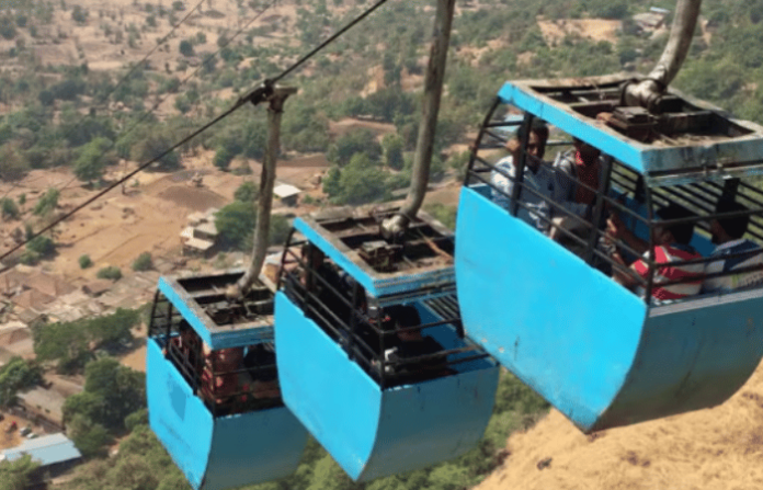 Raigad Fort ropeway services to remain closed for seven days from February 23 to 28 due to annual technical maintenance and repairs.