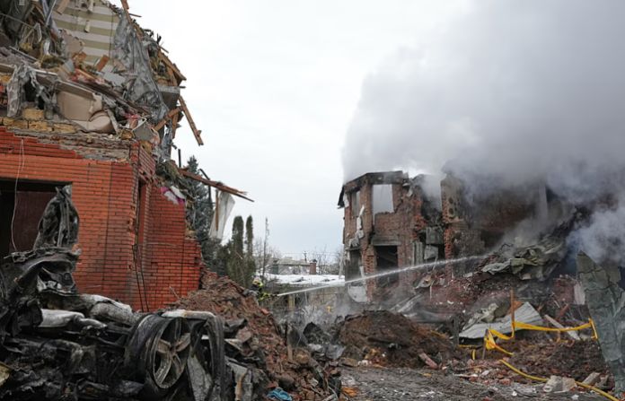 Russia Launches Massive Missile on Ukraine