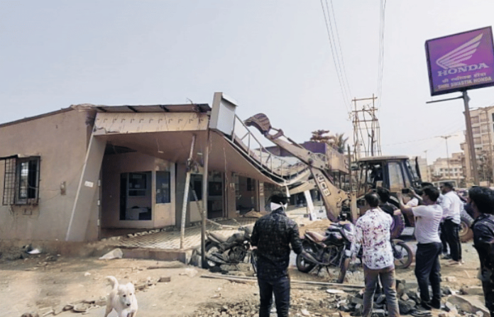 badlapur news illegal construction