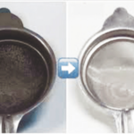 how to clean tea strainer easy kitchen hacks using baking soda, vinegar and lemon