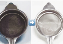 how to clean tea strainer easy kitchen hacks using baking soda, vinegar and lemon