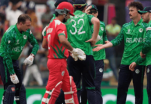 ICC T20 WC 2026 – आयर्लंडची ओमानला ‘टकर’, मोठ्या विजयासह सुपर एटच्या आशा पल्लवित