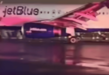 jetblue flight 543 emergency landing at newark airport due to engine failure