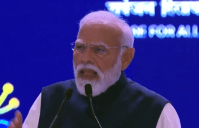 saamana news pm modi presents manav vision for ai at impact summit 2026 saamana news pm modi presents manav vision for ai at impact summit 2026