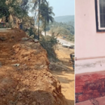 संगमेश्वरात चौपदरीकरणामुळे घरांना तडे, ग्रामस्थांमध्ये भीतीचे वातावरण