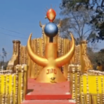 tribal community restores ancient mahadev temple in chandrapur