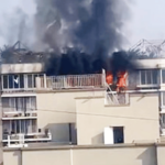 विलेपार्लेत इमारतीला भीषण आग, वृद्ध महिलेचा होरपळून मृत्यू