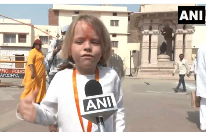 Ayodhya young devotee Anjeneya