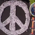 चंद्रपुरात एकाच महिन्यात दुसरा विश्वविक्रम, विद्यार्थ्यांनी साकारले शांती प्रतिकाचे चिन्ह; गिनीज वर्ल्ड रेकॉर्डमध्ये नोंद