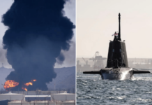 Iran US Israel War – इराणविरोधात ब्रिटनची मोर्चेबांधणी; अरबी समुद्रामध्ये अण्वस्त्रधारी HMS Anson पाणबुडी तैनात