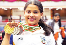 इशिता रेवाळेची सुवर्णासह तिहेरी कमाल