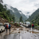 सिक्कीममध्ये भूस्खलन, 200 पर्यटक अडकले