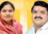 bjp's usha patil elected as latur zp president, ncp's dayanand survase as vp