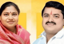 bjp's usha patil elected as latur zp president, ncp's dayanand survase as vp
