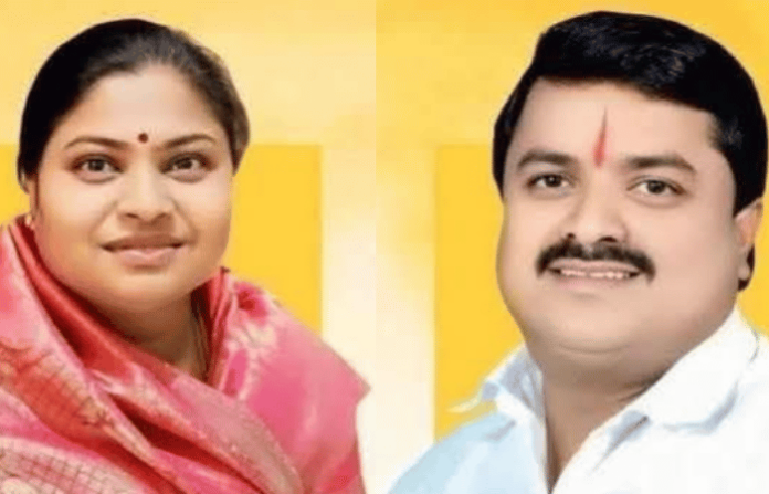 bjp's usha patil elected as latur zp president, ncp's dayanand survase as vp bjp's usha patil elected as latur zp president, ncp's dayanand survase as vp