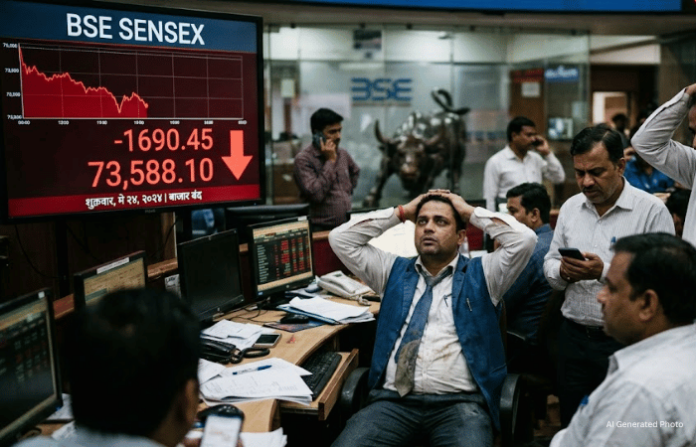 bse share market crash