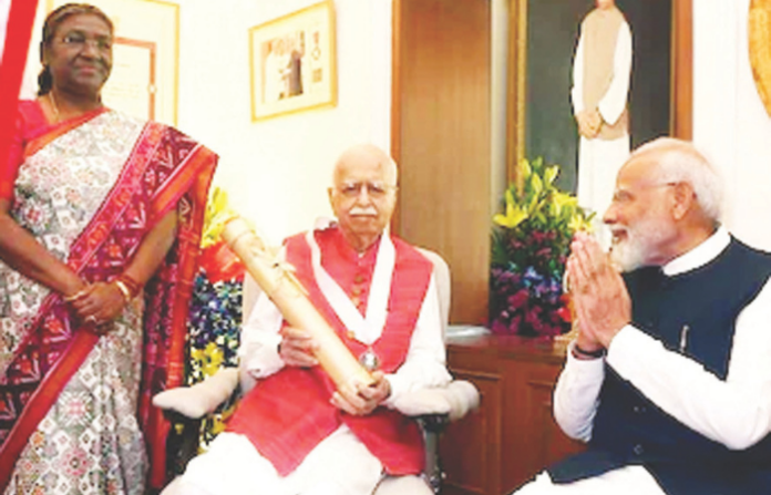 droupadi murmu lal krishna advani pm modi
