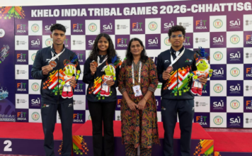 जलतरणात महाराष्ट्राची पदक पंचमी; तन्वीला सुवर्णासह 1 रौप्य, पलाशला 2 रौप्य, भक्तीशला 1 कांस्य