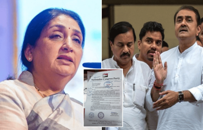 sunetra pawar praful patel sunil tatkare