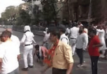 भाजप-तृणमूल कार्यकर्ते भिडले, पश्चिम बंगालमध्ये पंतप्रधान मोदींच्या रॅलीआधी तुफान राडा