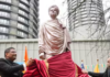 अमेरिकेत सीएटलमध्ये स्वामी विवेकानंदांच्या पहिल्याच पूर्णाकृती पुतळ्याचे अनावरण