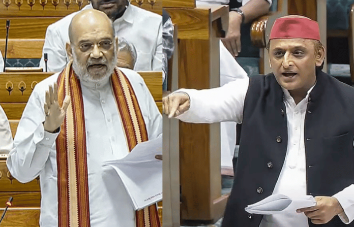 amit-shah-and-akhilesh-yadav-face-off-in-parliament-over-delimitation-and-census