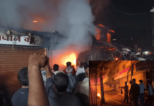 Ratnagiri News – दापोली बाजारपेठेत अग्नीतांडव, आगीत तीन दुकाने जळून खाक