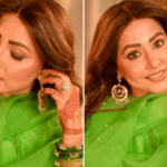 Photo – ये तेरी चाँदबालियाँ… मेहेंदी, हिरव्या बांगड्यांमध्ये खुलले हिनाचे रूप