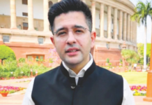 घायल हूँ इसलिए घातक हूँ! राघव चढ्ढा यांची धमकी