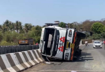 लक्ष्मी ऑर्गेनिक कंपनीतील पीफास उत्पादन बंद करा! आज लोटे एमआयडीसीत मोर्चा; ग्रामस्थ रस्त्यावर उतरणार tanker accident